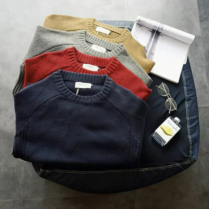 Jersey alpino de punto grueso para hombre con coderas - Foto 2