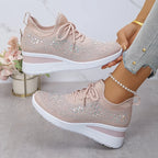 Zapatillas de malla con detalles brillantes – María - Foto 7