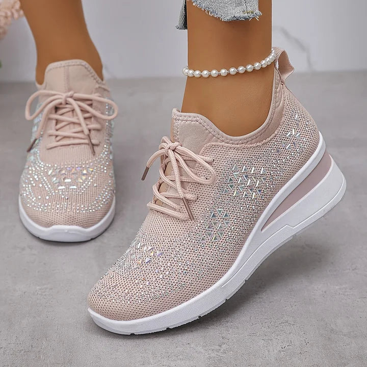 Zapatillas de malla con detalles brillantes – María - Foto 21