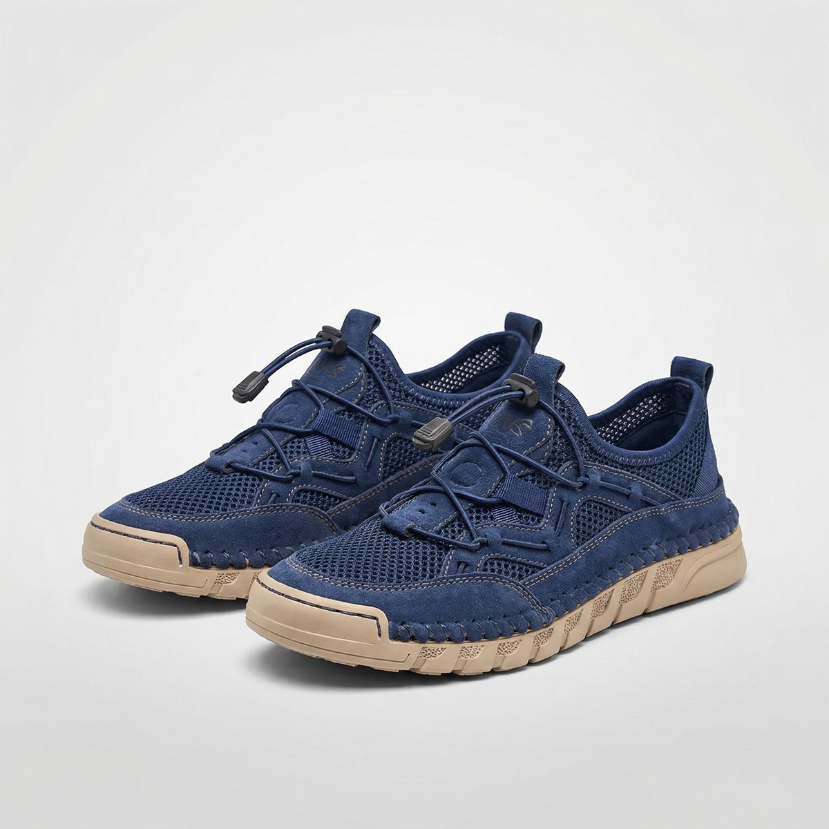 Zapatillas de malla con cierre rápido para mujer | Alicia - Foto 1