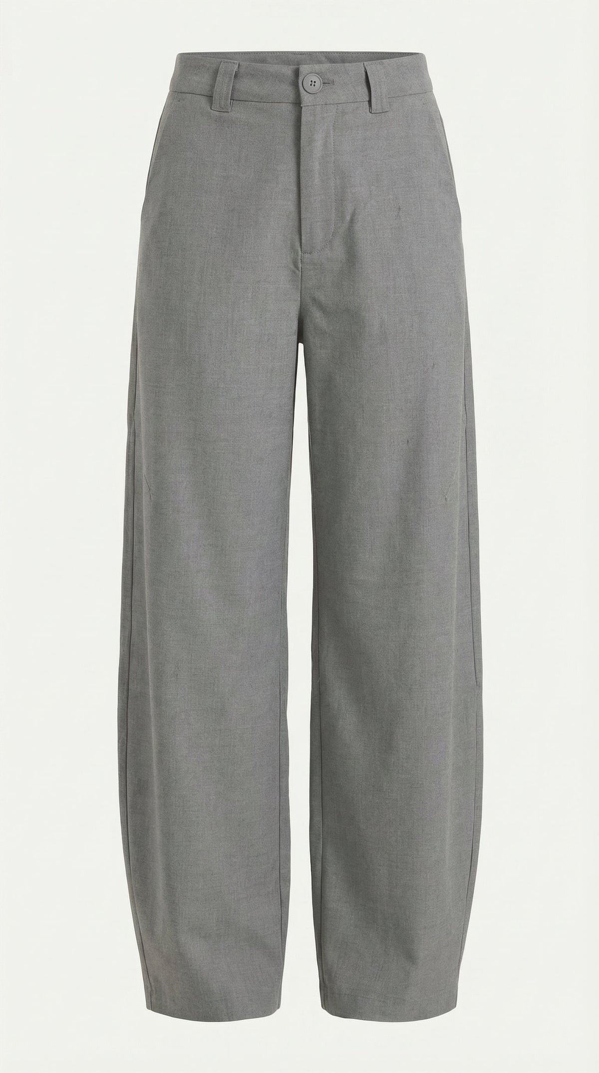 Pantalón ancho de mujer ligero y fluido con cintura alta - Foto 10