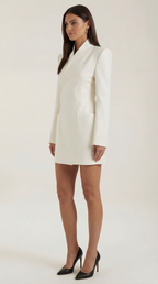 Blazer corto asimétrico para mujer, moderno y elegante - Foto 2