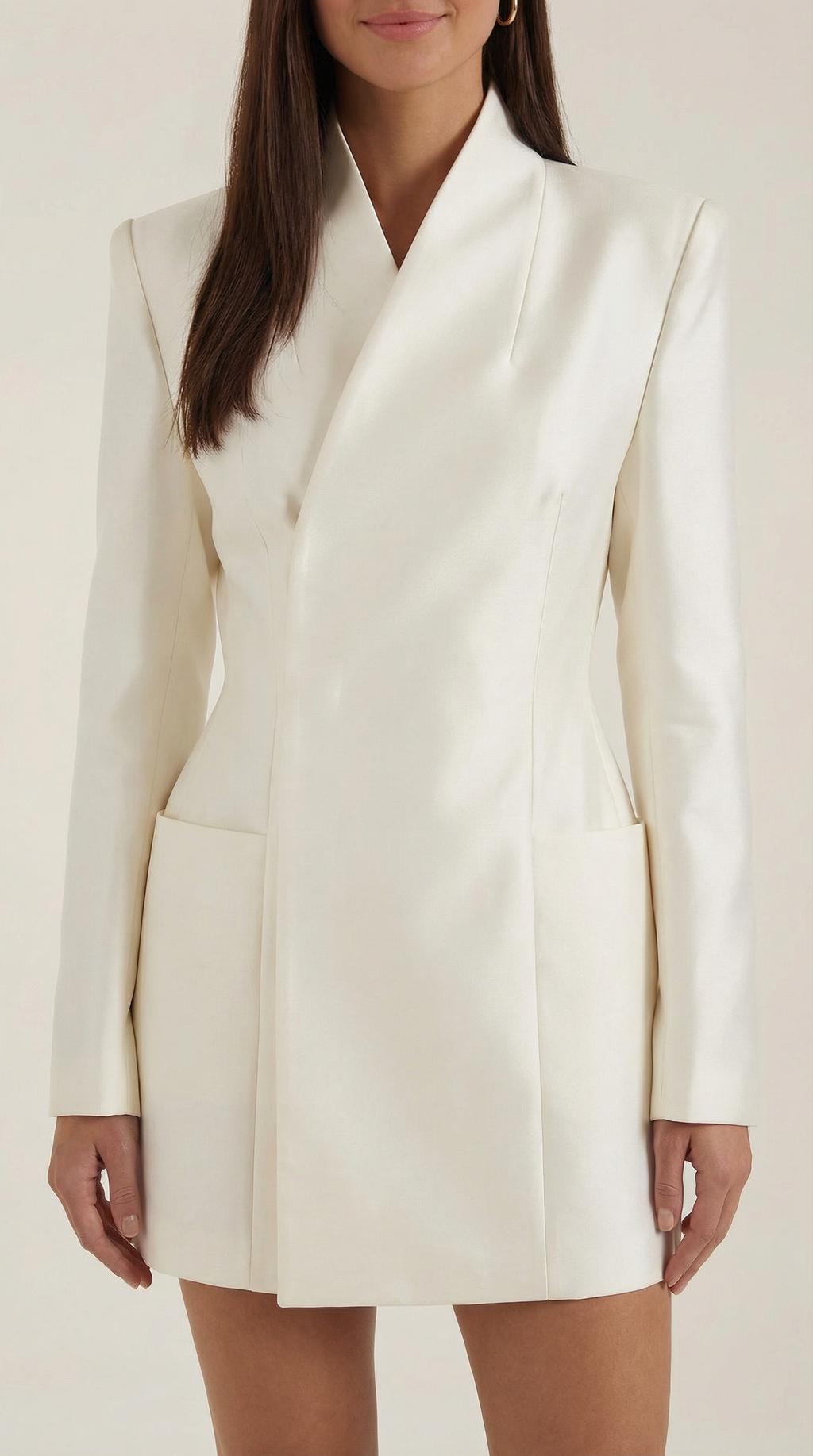 Blazer corto asimétrico para mujer, moderno y elegante - Foto 3
