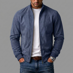 Chaqueta bomber efecto ante con puños de canalé – Sergio - Foto 10