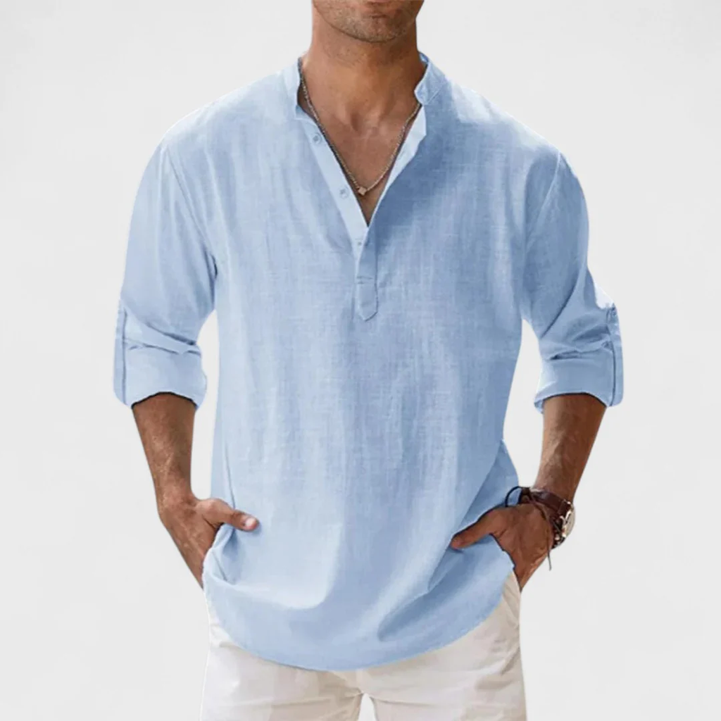 Camisa ligera, transpirable y antiarrugas – Solano - Foto 11