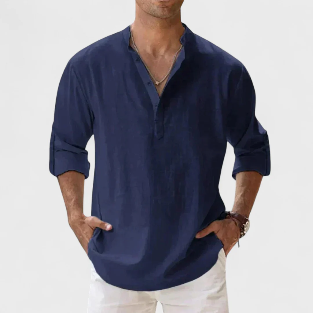Camisa ligera, transpirable y antiarrugas – Solano - Foto 9