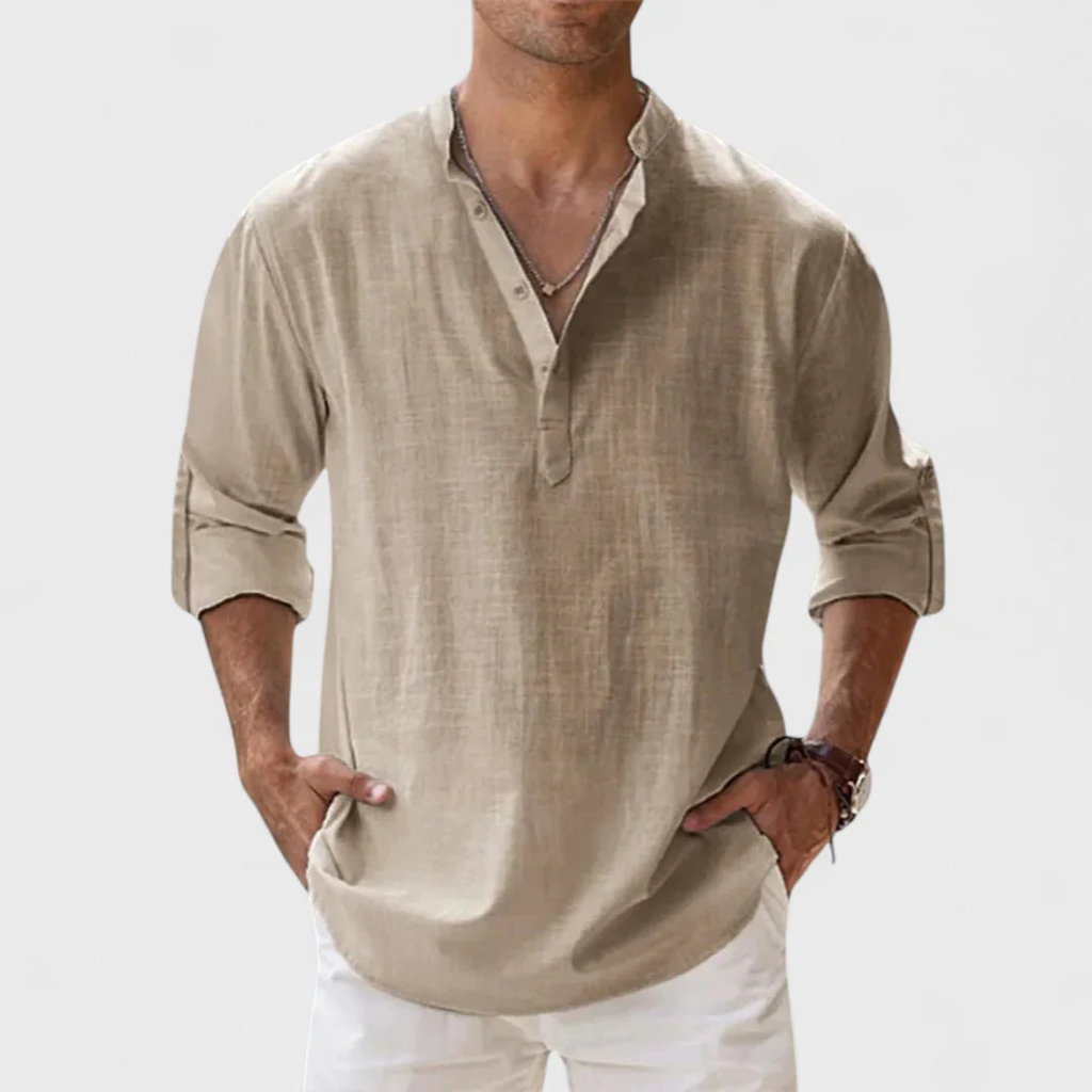 Camisa ligera, transpirable y antiarrugas – Solano - Foto 6