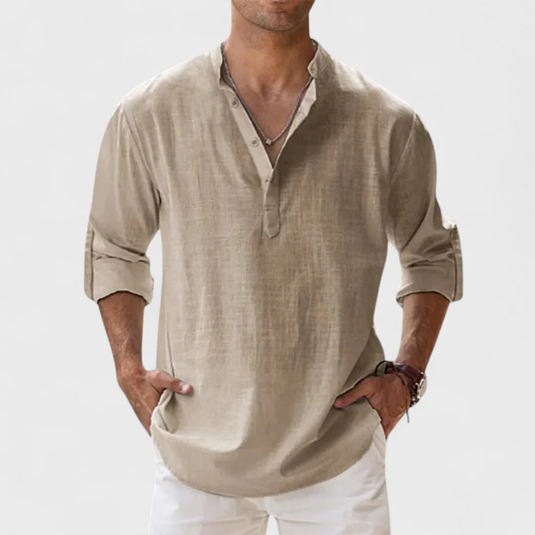 Camisa ligera, transpirable y antiarrugas – Solano - Foto 6