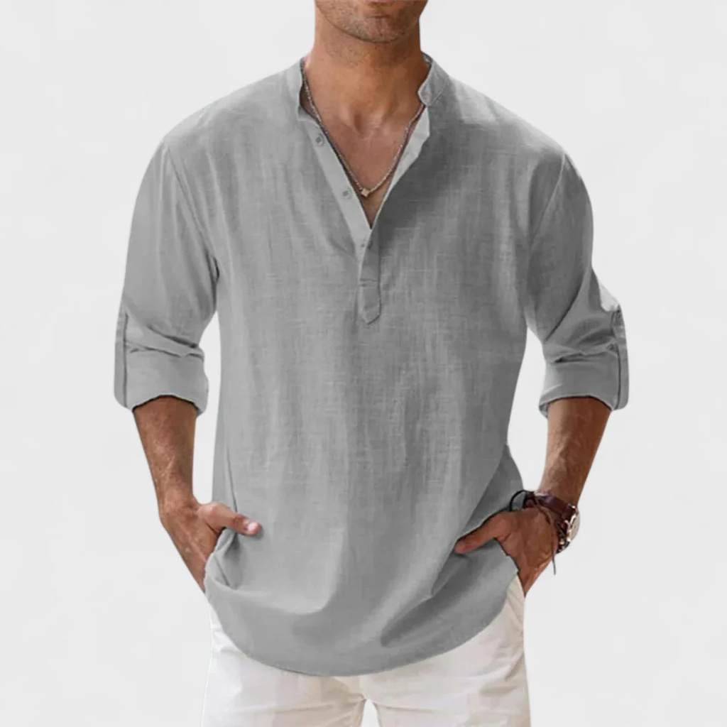 Camisa ligera, transpirable y antiarrugas – Solano - Foto 8