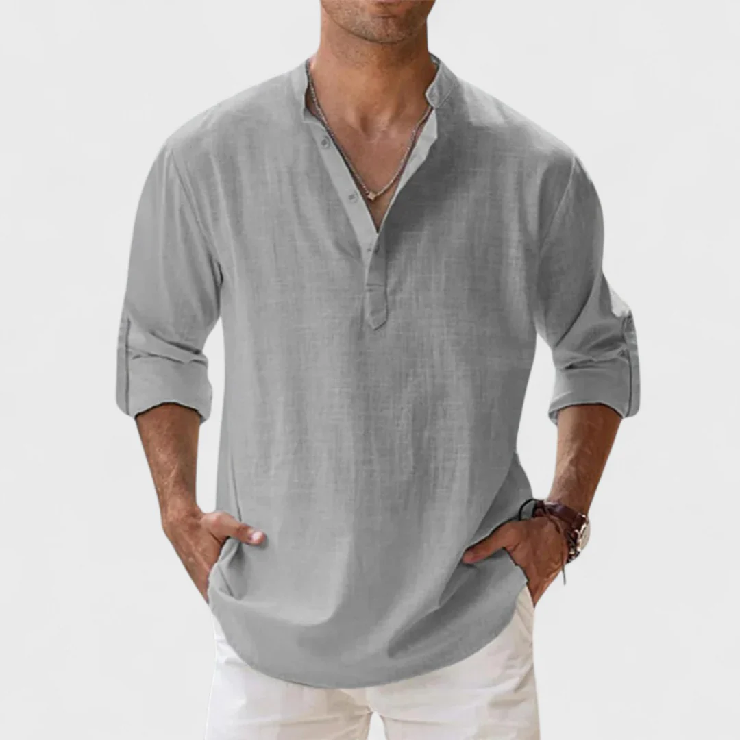 Camisa ligera, transpirable y antiarrugas – Solano - Foto 8