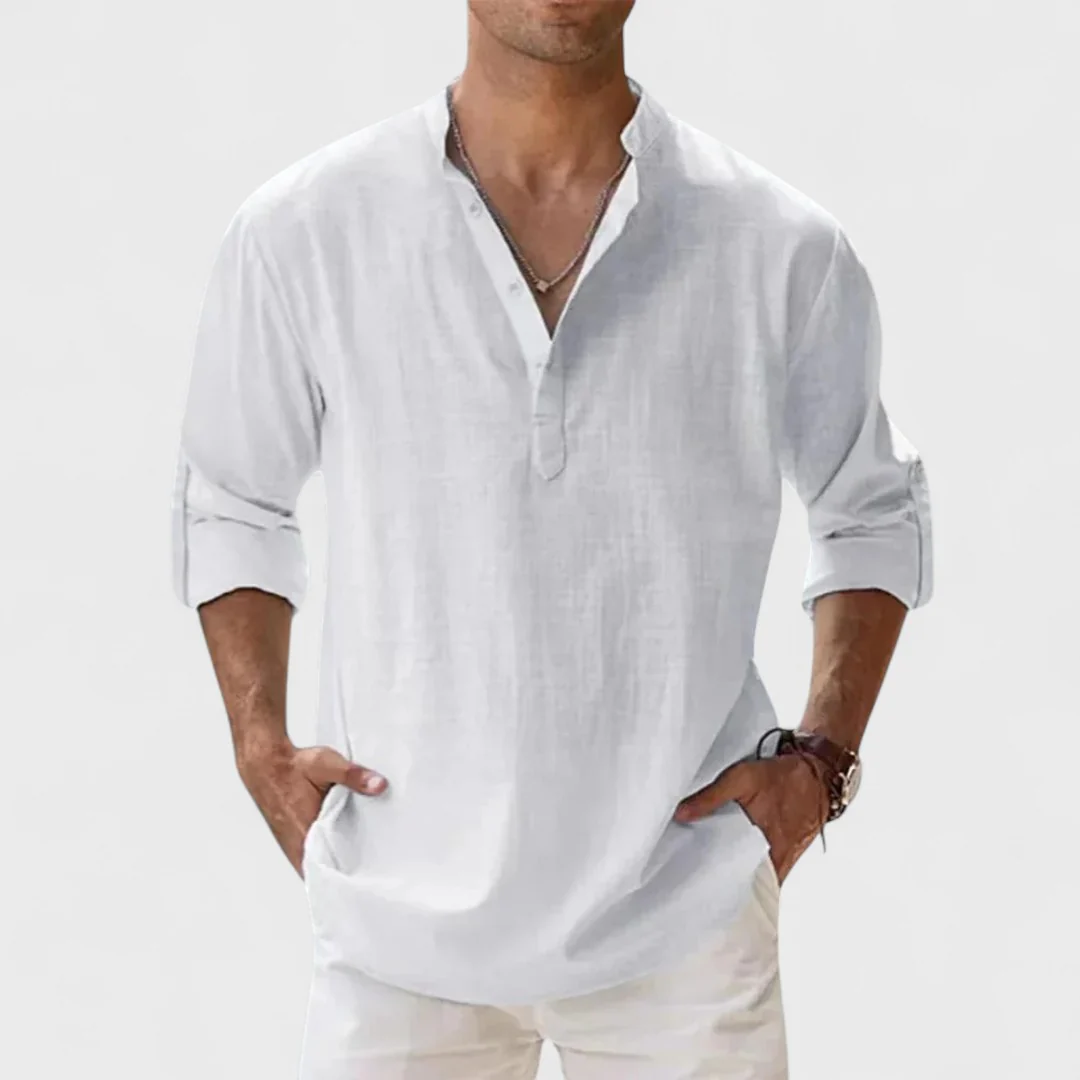 Camisa ligera, transpirable y antiarrugas – Solano - Foto 5