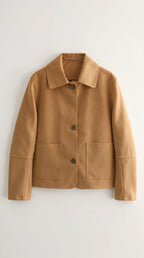 Chaqueta corta con botones para mujer, suave y ligera - Foto 5