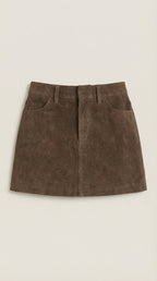 Minifalda de talle alto para mujer, entallada y elegante - Foto 10