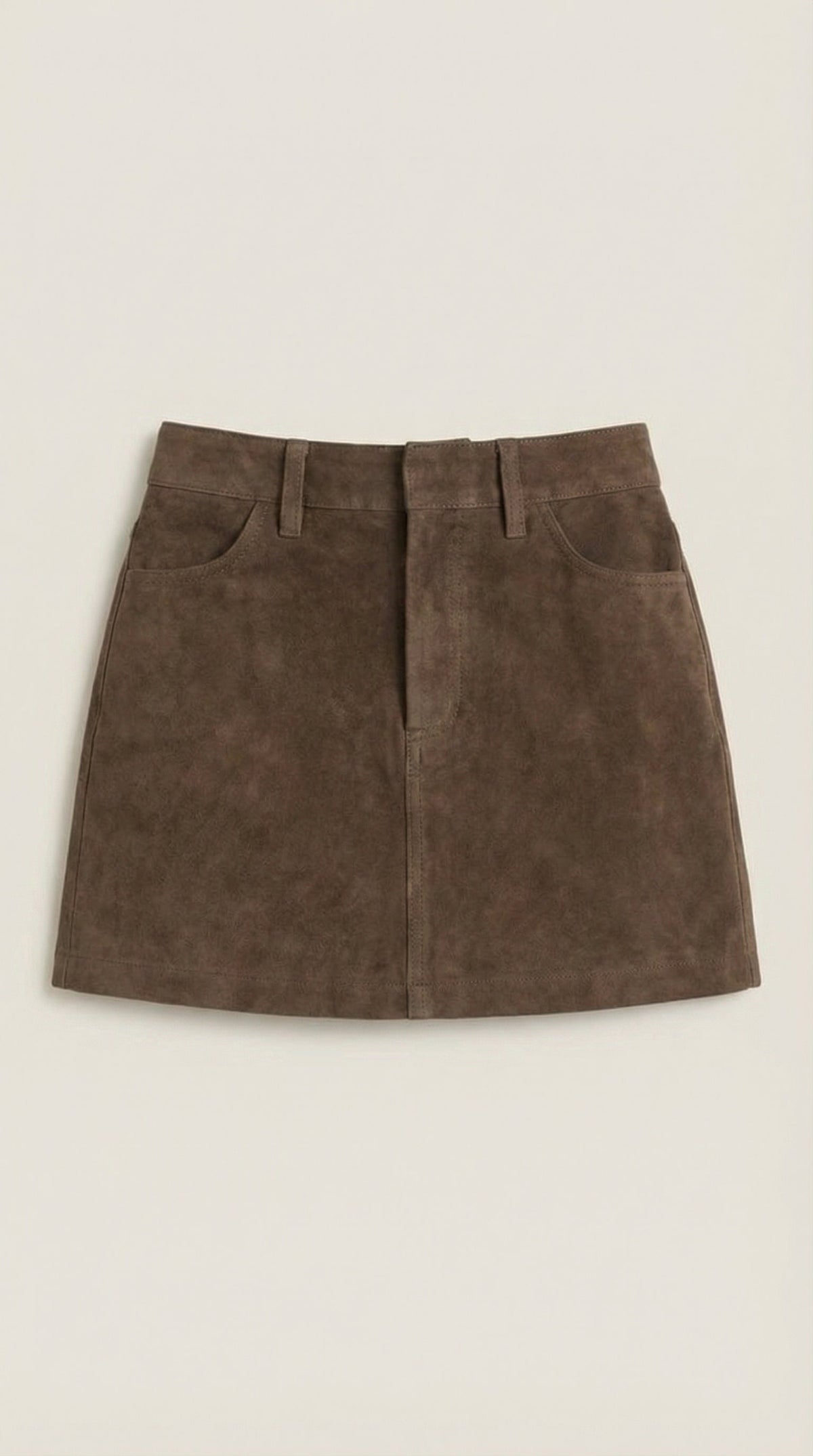 Minifalda de talle alto para mujer, entallada y elegante - Foto 10