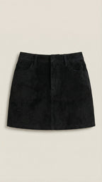Minifalda de talle alto para mujer, entallada y elegante - Foto 5