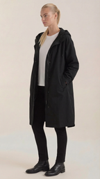 Chaqueta de lluvia con capucha para mujer, ligera y cómoda - Foto 2