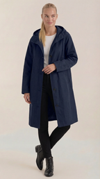 Chaqueta de lluvia con capucha para mujer, ligera y cómoda - Foto 7