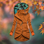 Chaqueta larga de felpa con capucha para mujer, cálida - Foto 5