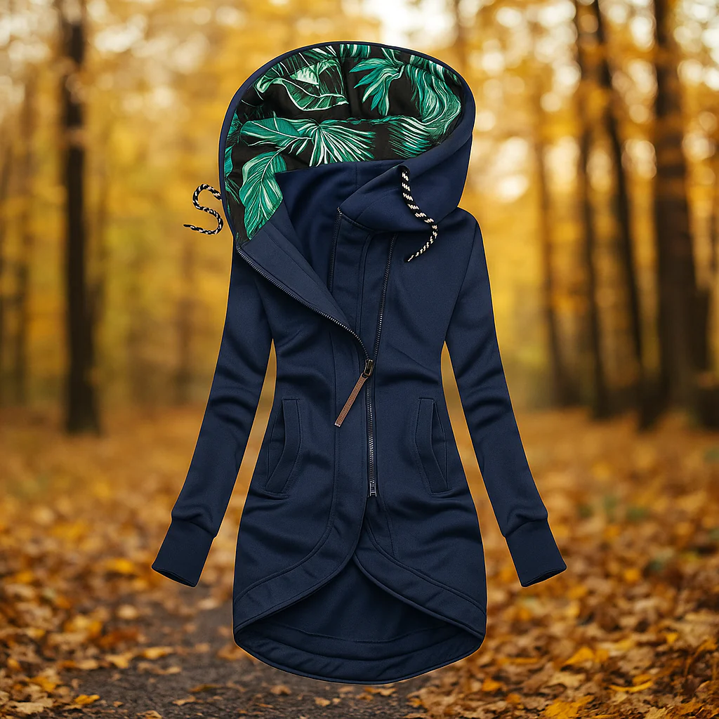Chaqueta larga de felpa con capucha para mujer, cálida - Foto 9