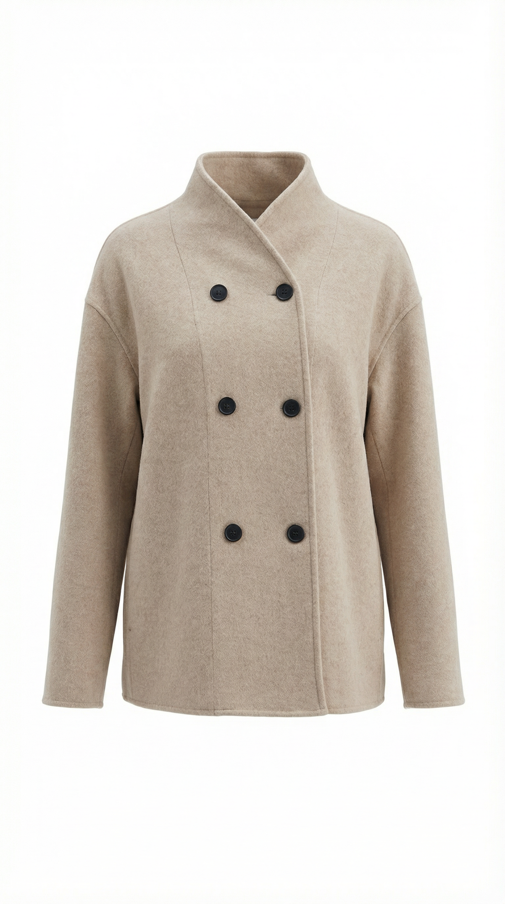 Chaqueta oversize con botones para mujer, suave y cálida - Foto 5