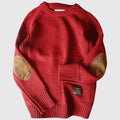 Jersey alpino de punto grueso para hombre con coderas - Foto 6