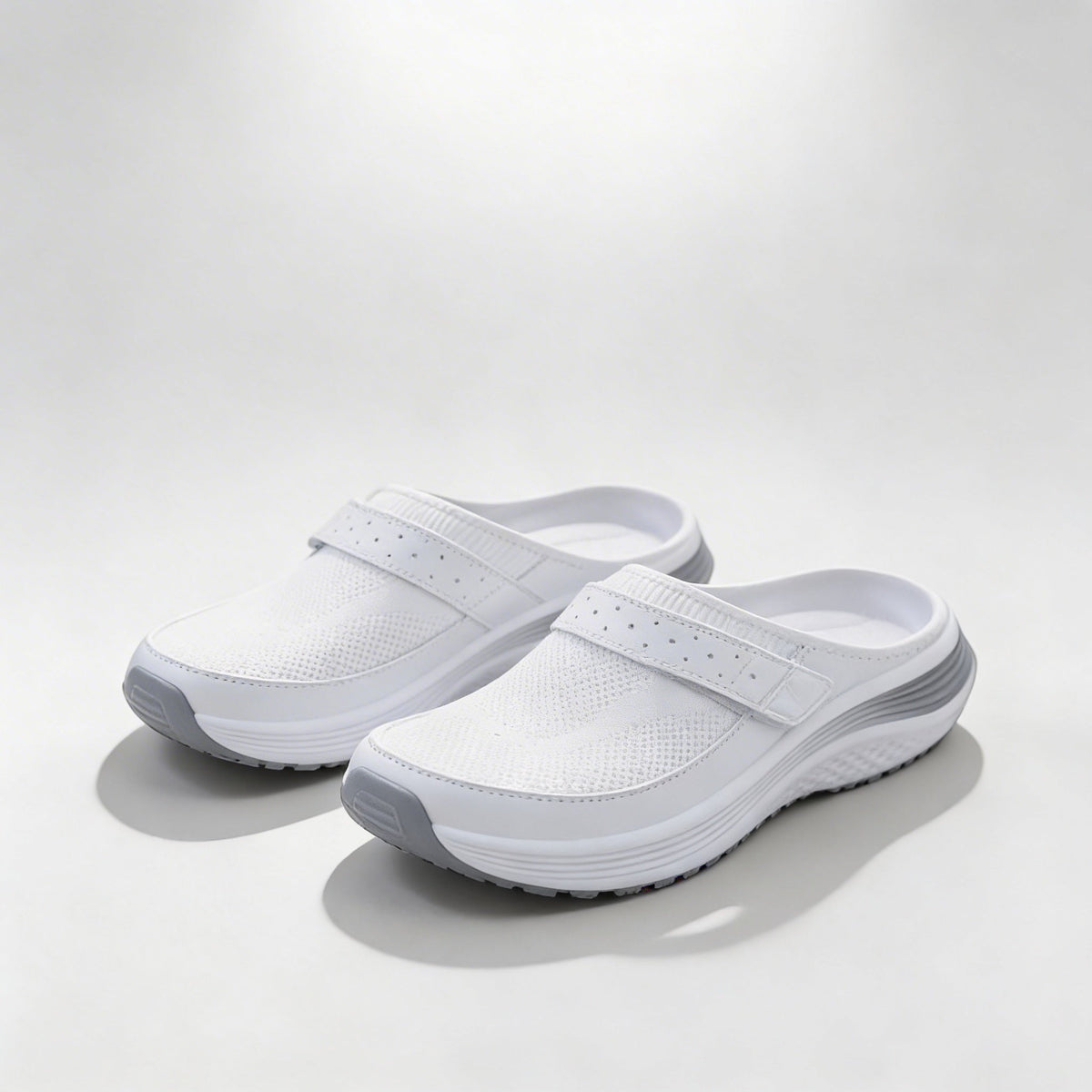 Zapatillas slip-on de punto elástico para mujer | Celia - Foto 1