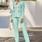 Conjunto deportivo de chaqueta con cremallera y pantalón - Foto 6