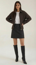 Cárdigan con cremallera para mujer, suave y cómodo - Foto 1
