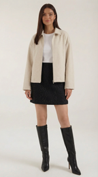 Cárdigan con cremallera para mujer, suave y cómodo - Foto 4