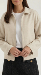 Cárdigan con cremallera para mujer, suave y cómodo - Foto 6