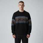 Jersey nórdico para hombre de punto grueso, cálido y suave - Foto 4
